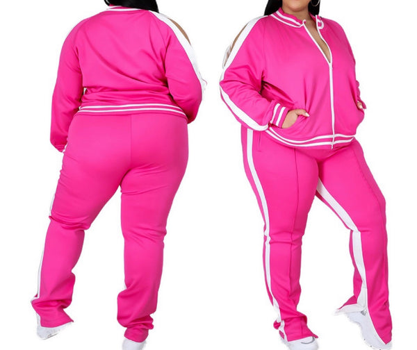 PLUS SIZE JOGGING SUIT